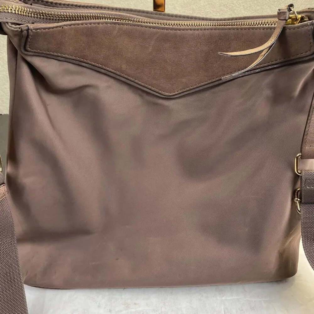 MZ Wallace thompson Mauve Nylon hobo bag Crossbody